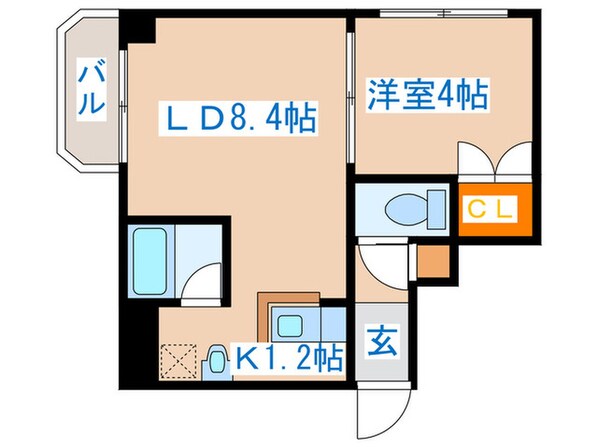 ロイヤルリバーの物件間取画像